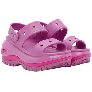 CROCS Pink Platform Sandals
